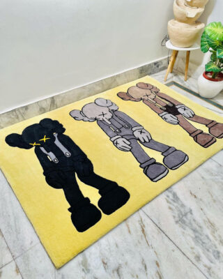 SMALL LIES KAWS RUG