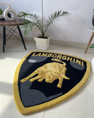 LAMBORGHINI LOGO RUG