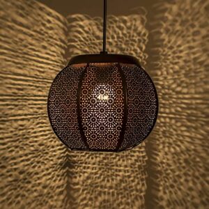Homesake Hanging Pendant Ceiling Light (Copper, Black)