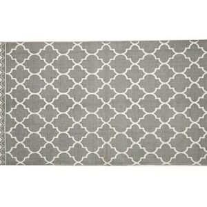 Beige Traditional Machine Made Cotton Carpet