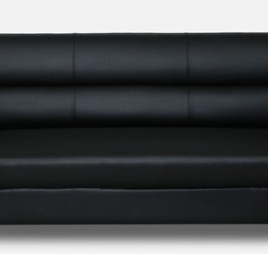 Kawa 3 Seater Sofa in Metal Black Colour