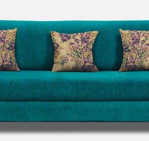 Lipu 3 Seater Sofa In Sea Green Colour