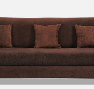 Nebula 3 Seater Sofa In Coffee Brown Colour