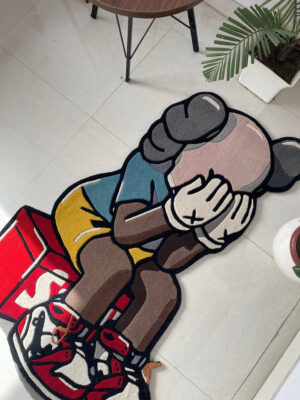 KAWS PASSING THROUGH RUG